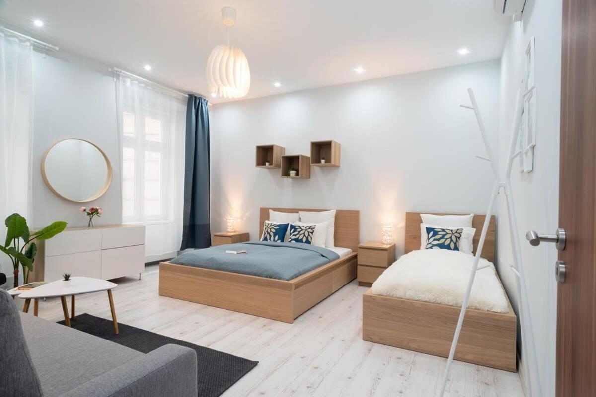 New Spacious Apartment At Superb Location 布达佩斯 外观 照片